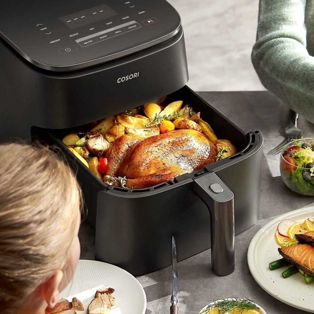 Airfryer Display und Steuerung