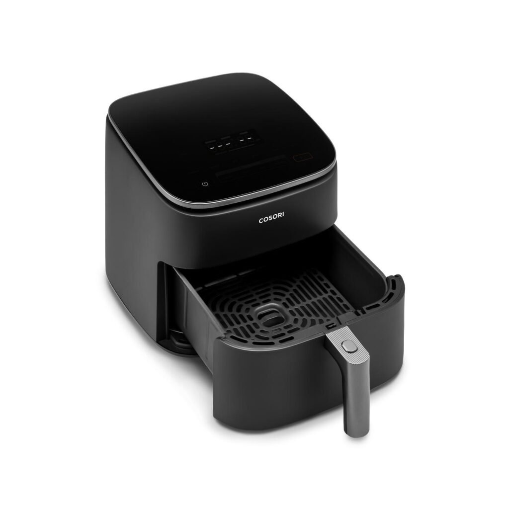 Cosori Airfryer 6L Korb geöffnet